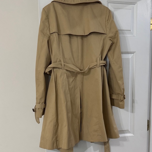 JCrew Tan Trench Coat - Picture 6 of 9